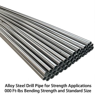 Alloy Steel Drill Pipe for Strength Applications 000 Ft-lbs Bending Strength and Standard Size
